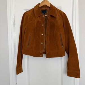 Forever 21 Women's suede Utility Jacket